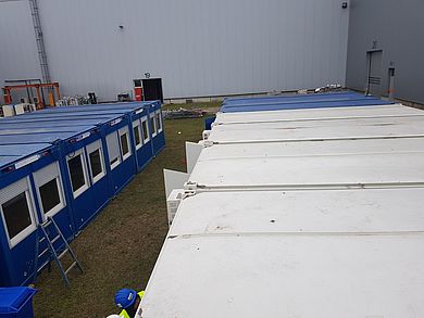 Iznajmljivanje kancelarijskih, skladišnih i sanitarnih kontejnera kao i iznajmljivanje mobilnih ograda